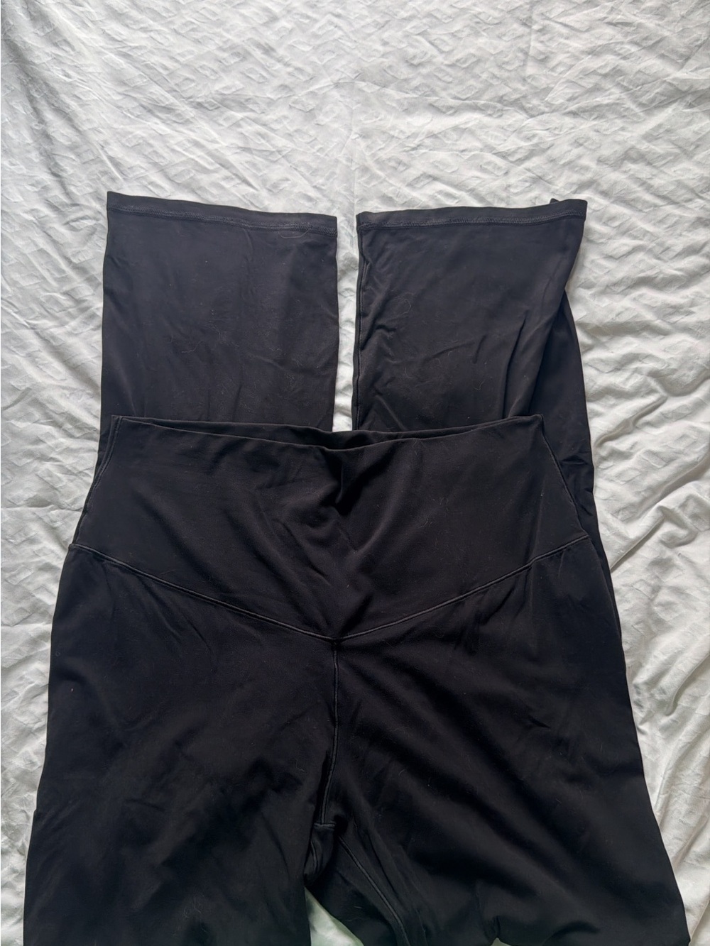 aerie Black Boot Cut Jumpsuit Pants